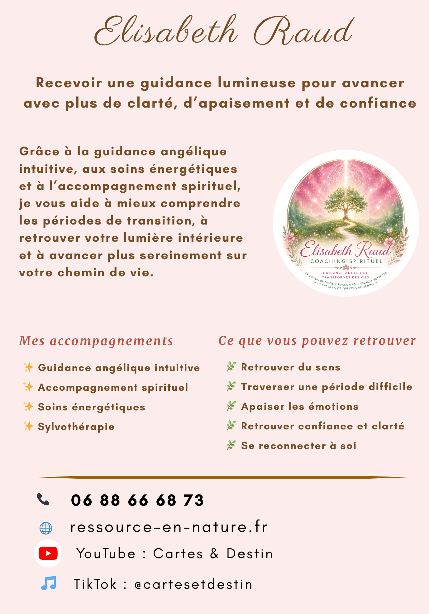 Offres de coaching spirituel