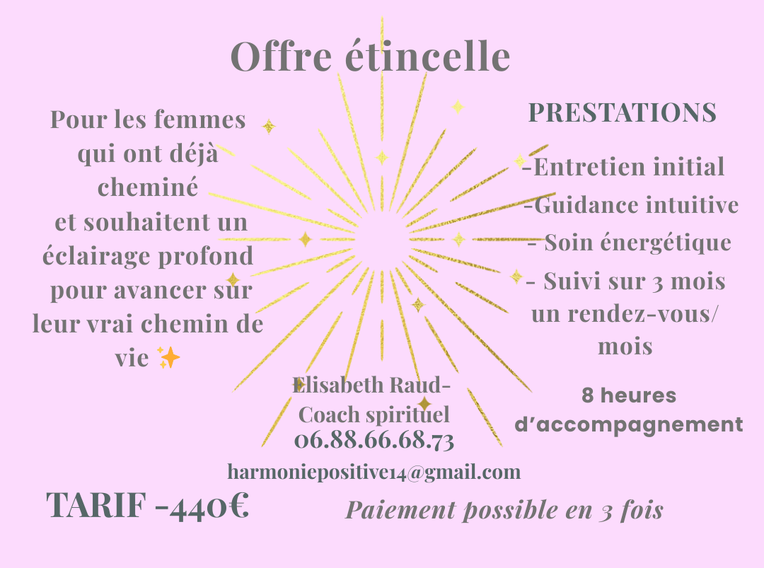 Offres de coaching spirituel