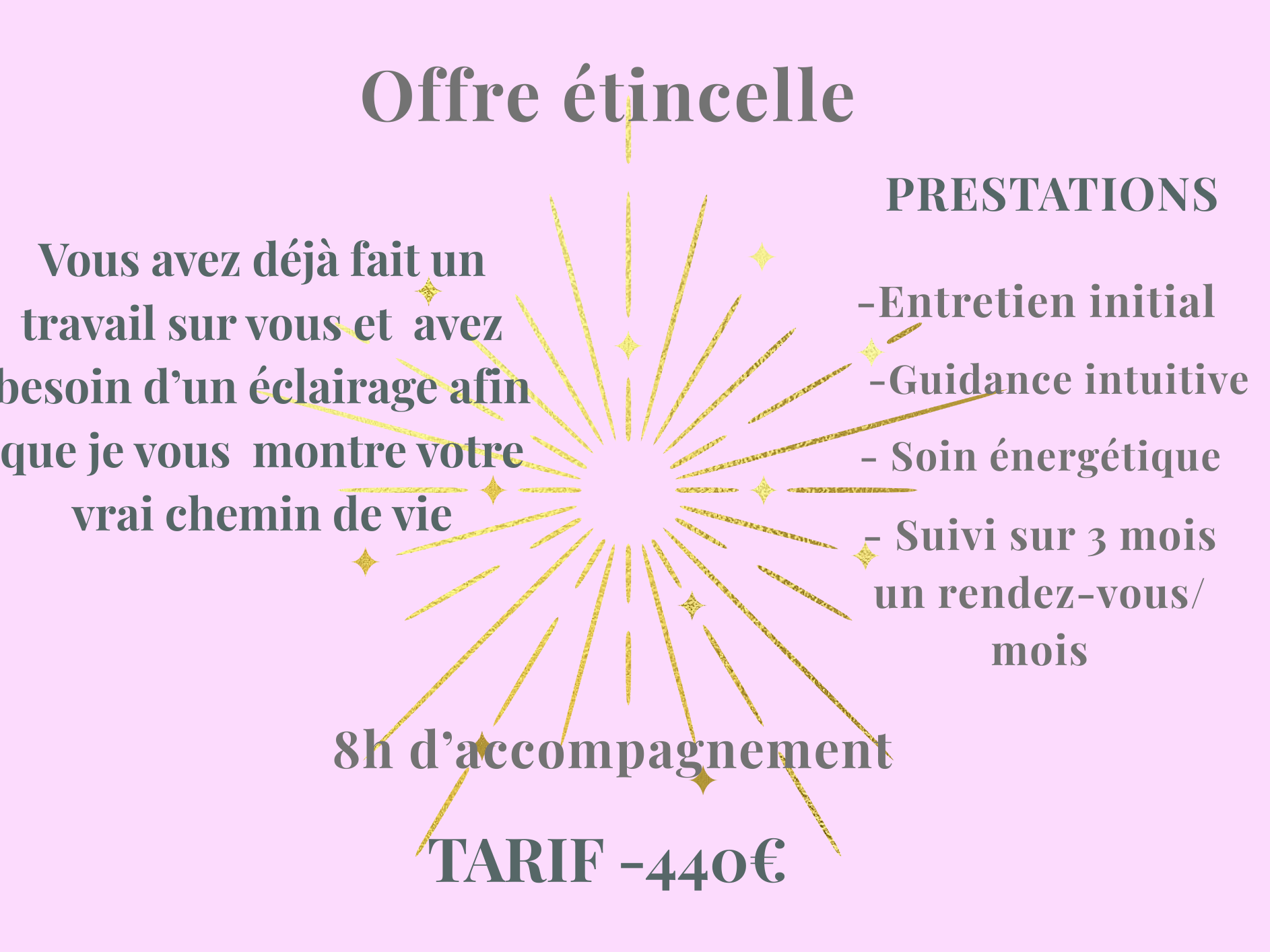 Offre &eacute;tincelle pour aller plus loin dans votre cheminement